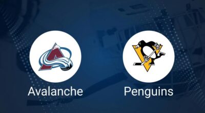 Avalanche vs. Penguins Injury Report Today - December 10