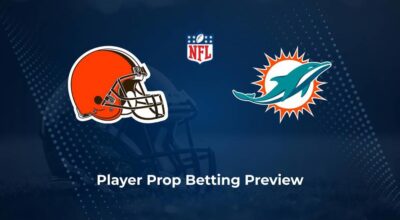 Browns vs. Dolphins Player Props & Odds – Week 17