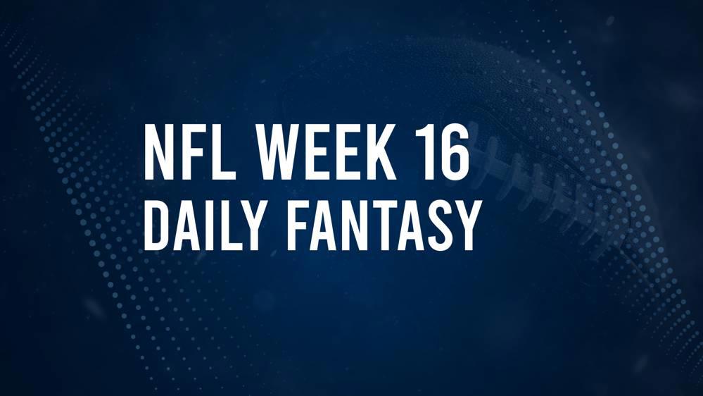 DFS Salaries and Projections for NFL Week 16