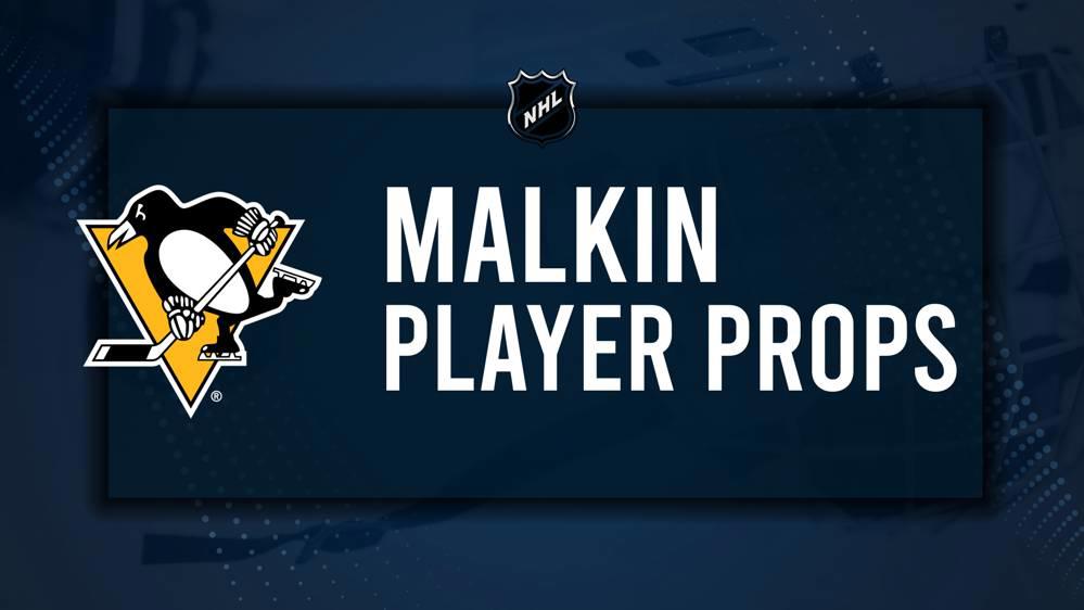 Evgeni Malkin Player Prop Bets for the Penguins vs. Predators Game - December 19