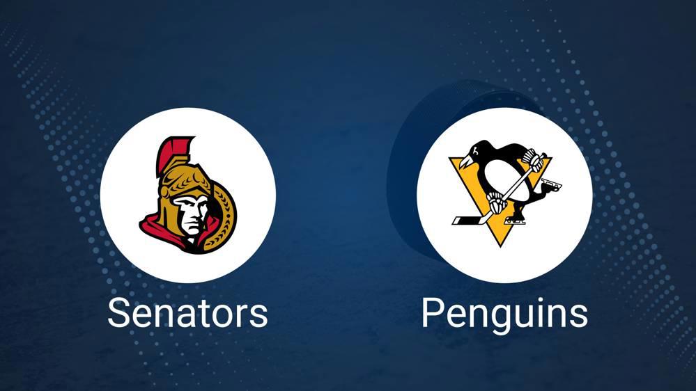 How to Pick the Senators vs. Penguins Game with Odds, Spread, Betting Line and Stats – December 14