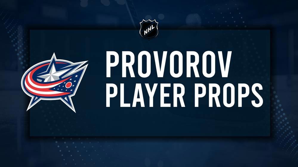 Ivan Provorov Player Prop Bets for the Blue Jackets vs. Canadiens Game - December 23