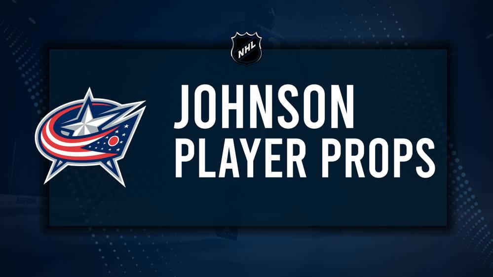 Kent Johnson Player Prop Bets for the Blue Jackets vs. Canadiens Game - December 23