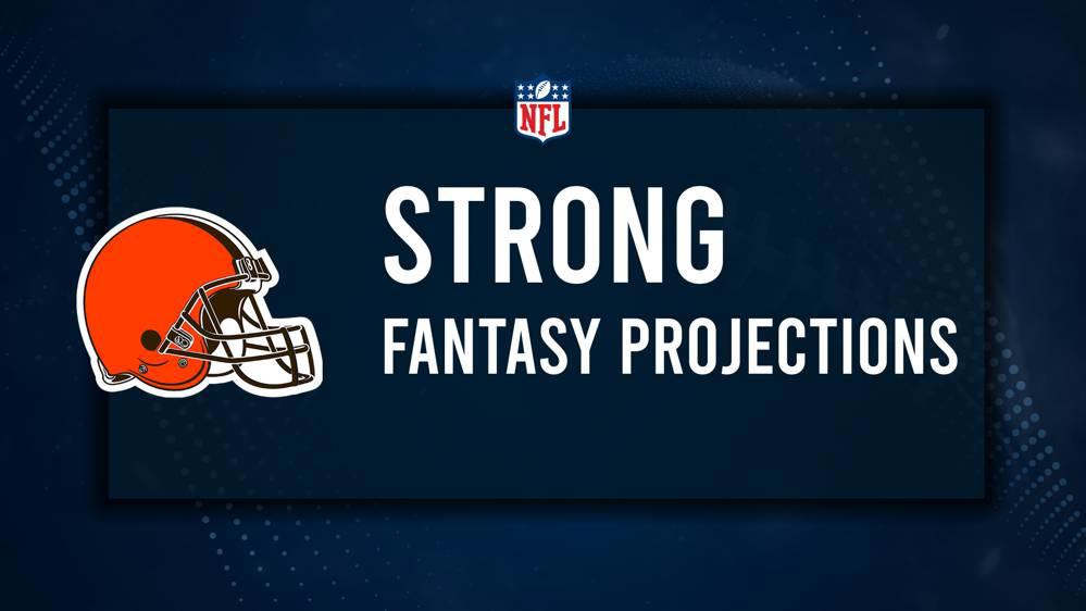 Pierre Strong Jr. Fantasy Projections: Week 18 vs. the Ravens