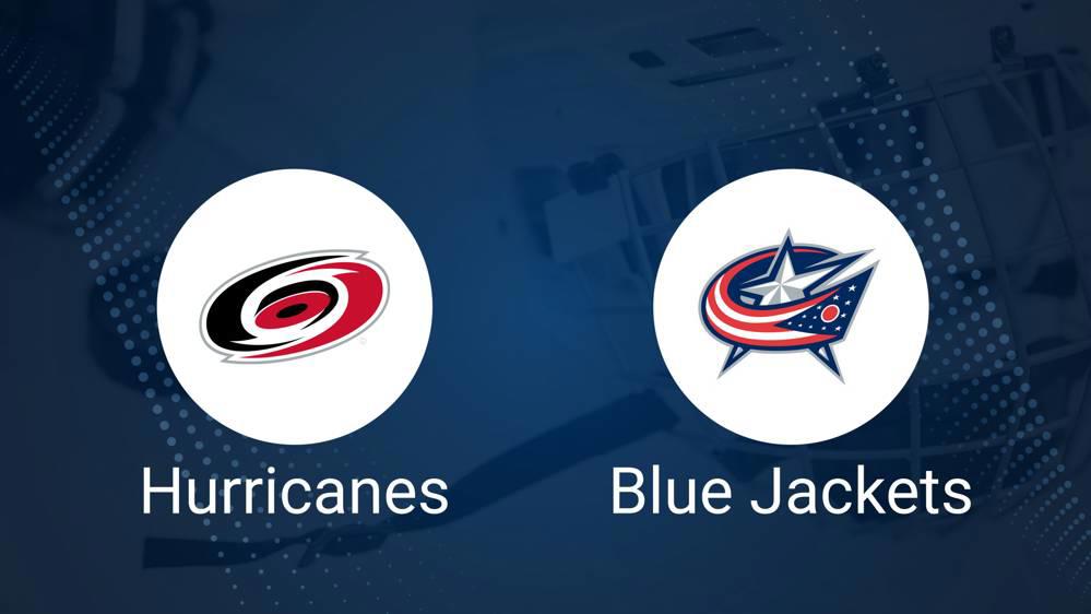 Where to Watch Carolina Hurricanes vs. Columbus Blue Jackets on TV or Streaming Live - December 15