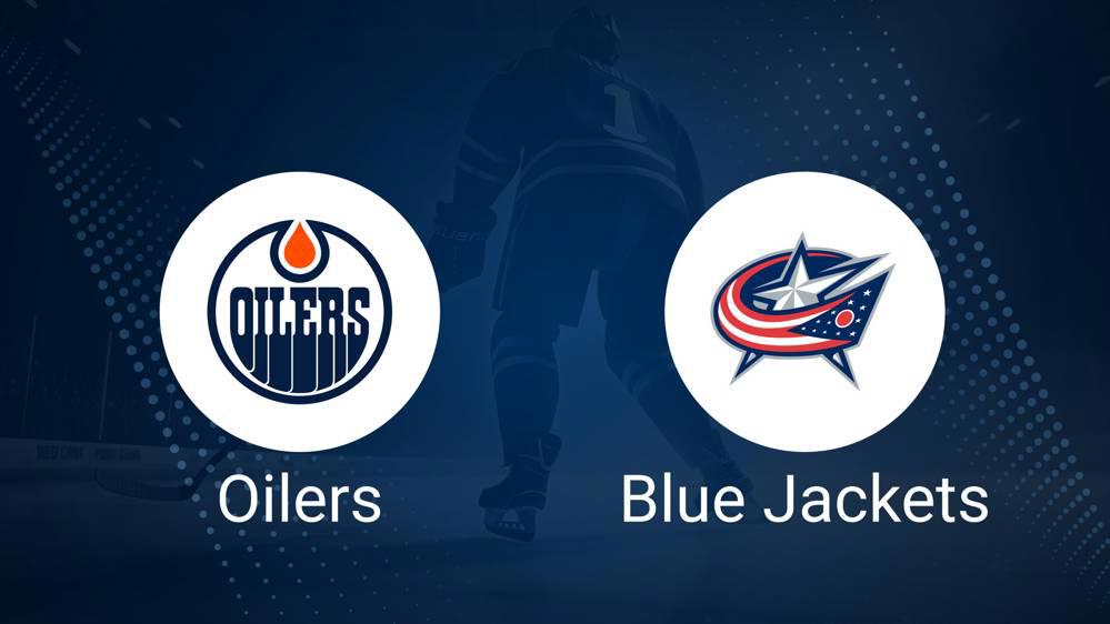 Where to Watch Edmonton Oilers vs. Columbus Blue Jackets on TV or Streaming Live - December 5