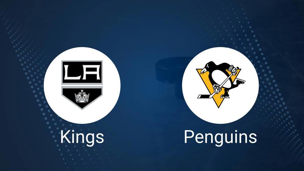 Where to Watch Los Angeles Kings vs. Pittsburgh Penguins on TV or Streaming Live - December 17