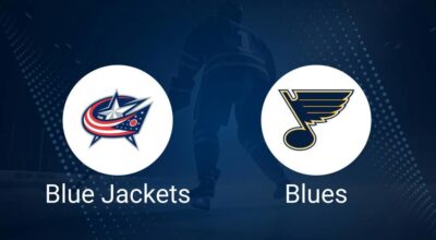 Blues vs. Blue Jackets Injury Report Today - January 4