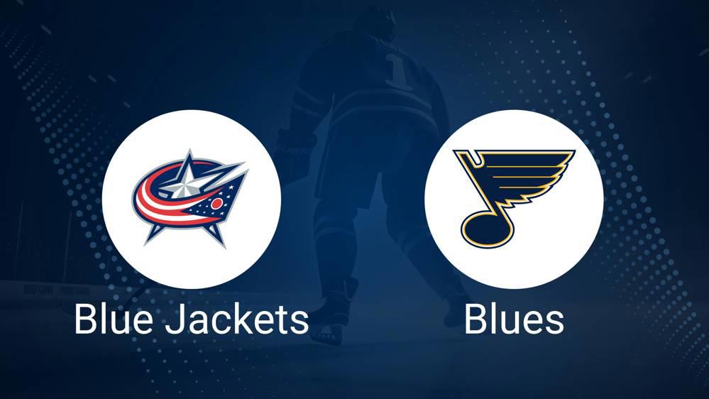 Blues vs. Blue Jackets Injury Report Today - January 4