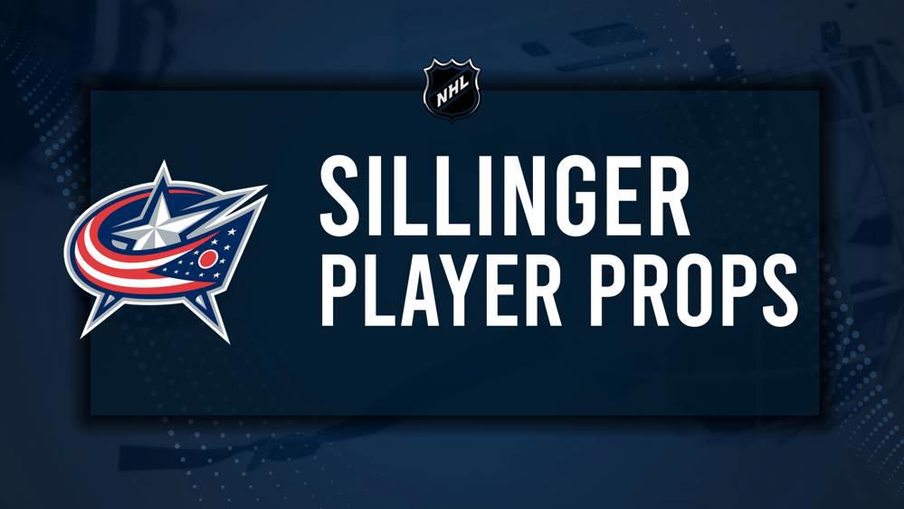 Cole Sillinger Player Prop Bets for the Blue Jackets vs. Red Wings Game - January 2