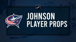 Kent Johnson Player Prop Bets for the Blue Jackets vs. Hockey Club Game - January 31