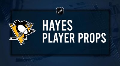 Kevin Hayes Player Prop Bets for the Penguins vs. Sharks Game - January 27