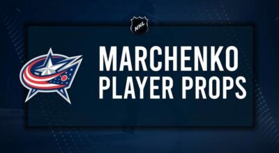 Kirill Marchenko Player Prop Bets for the Blue Jackets vs. Kings Game - January 25