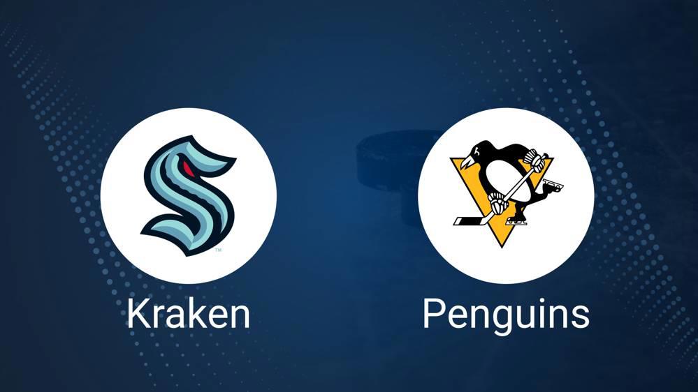 Kraken vs. Penguins Injury Report Today - January 25