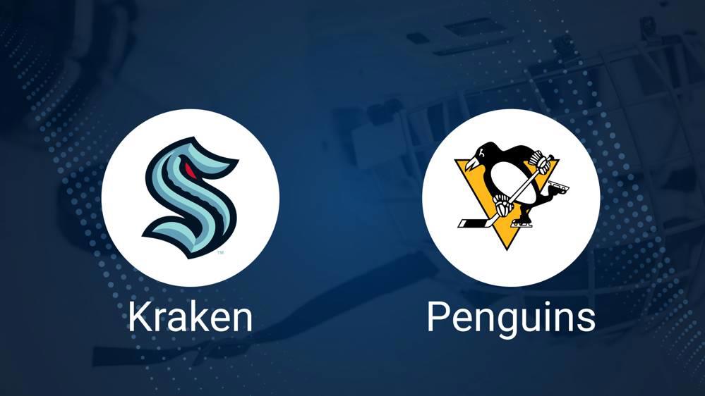 Where to Watch Seattle Kraken vs. Pittsburgh Penguins on TV or Streaming Live - January 25