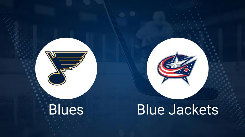 Where to Watch St. Louis Blues vs. Columbus Blue Jackets on TV or Streaming Live - January 11