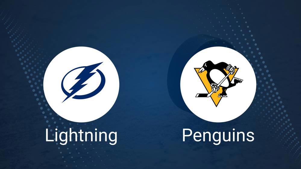 Where to Watch Tampa Bay Lightning vs. Pittsburgh Penguins on TV or Streaming Live - January 12