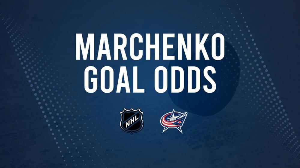 Will Kirill Marchenko Score a Goal Against the Islanders on January 20?