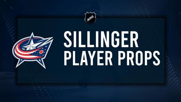 Cole Sillinger Player Prop Bets for the Blue Jackets vs. Stars Game - February 25