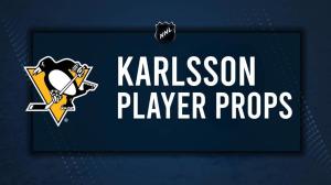 Erik Karlsson Player Prop Bets for the Penguins vs. Rangers Game - February 23