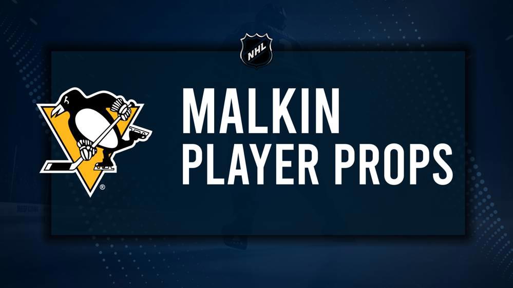 Evgeni Malkin Player Prop Bets for the Penguins vs. Flyers Game - February 27