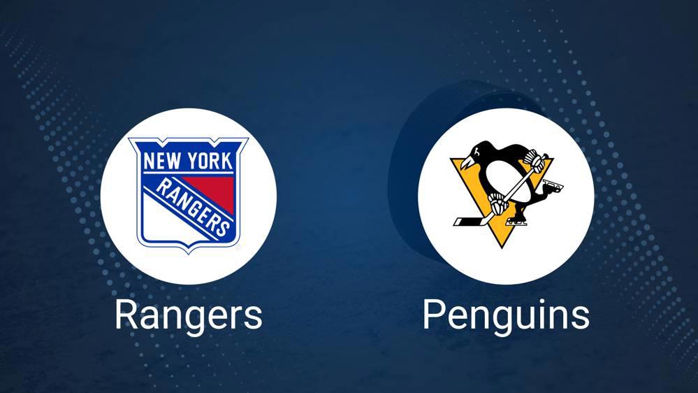 How to Pick the Rangers vs. Penguins Game with Odds, Spread, Betting Line and Stats – February 7
