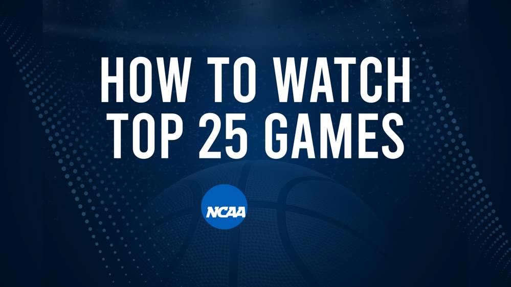 How to Watch Top 25 Women's College Basketball Games - Sunday, February 9