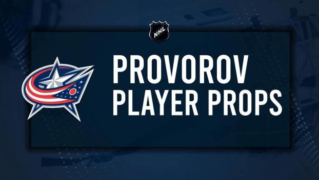 Ivan Provorov Player Prop Bets for the Blue Jackets vs. Blackhawks Game - February 22