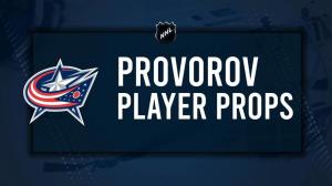 Ivan Provorov Player Prop Bets for the Blue Jackets vs. Blackhawks Game - February 22