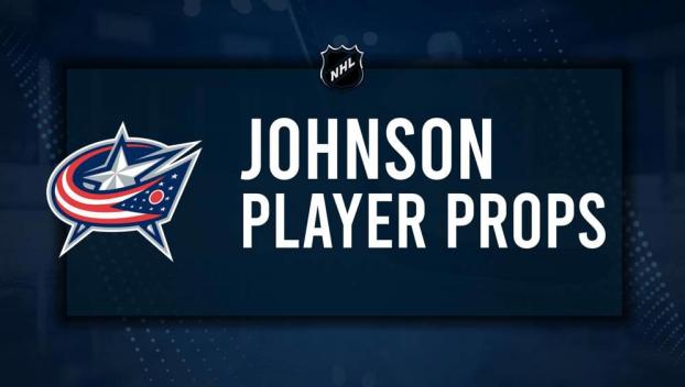 Kent Johnson Player Prop Bets for the Blue Jackets vs. Blackhawks Game - February 22
