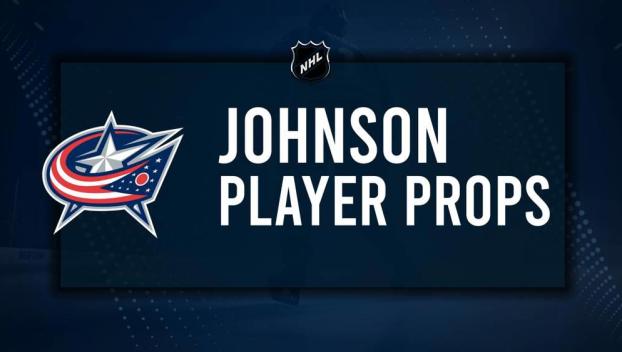 Kent Johnson Player Prop Bets for the Blue Jackets vs. Rangers Game - February 8