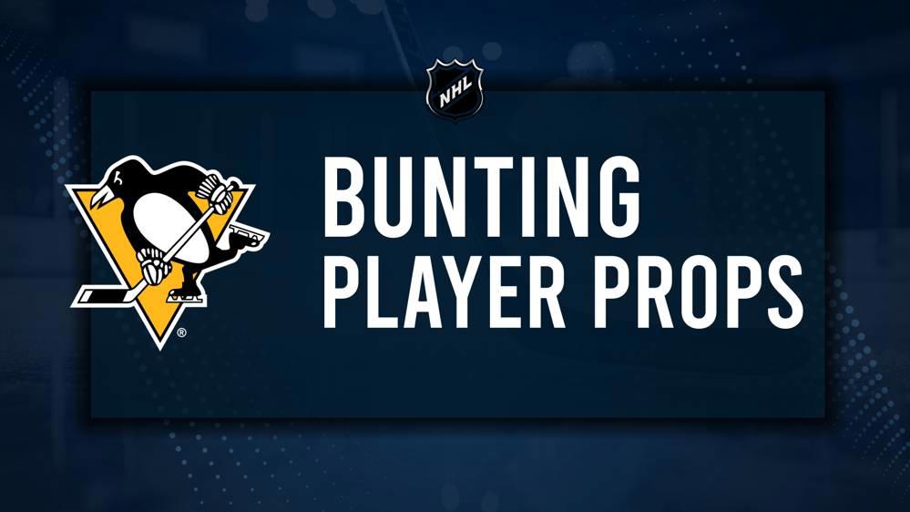 Michael Bunting Player Prop Bets for the Penguins vs. Capitals Game - February 22