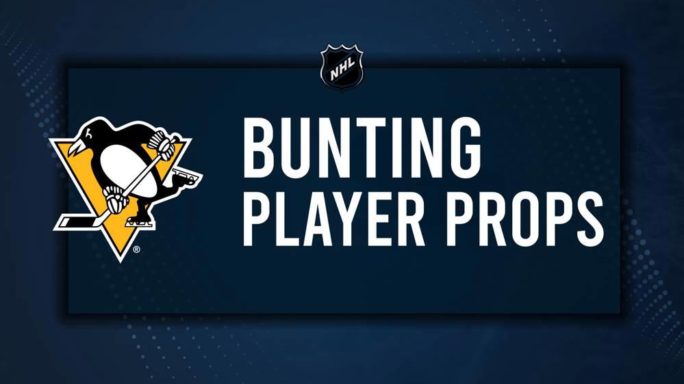 Michael Bunting Player Prop Bets for the Penguins vs. Devils Game - February 4