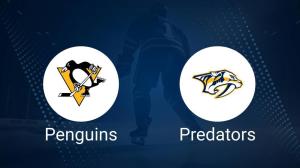 Predators vs. Penguins Injury Report Today - February 1