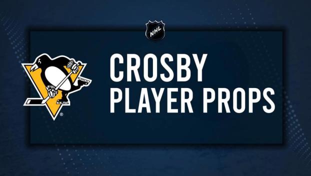 Sidney Crosby Player Prop Bets for the Penguins vs. Capitals Game - February 22