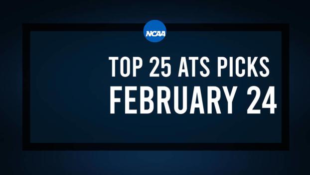 Top 25 College Hoops Picks Against the Spread - Monday, February 24