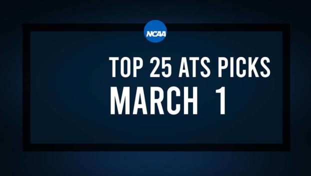 Top 25 College Hoops Picks Against the Spread - Saturday, March 1