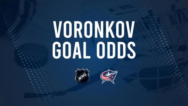 Will Dmitri Voronkov Score a Goal Against the Blackhawks on February 22?