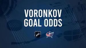 Will Dmitri Voronkov Score a Goal Against the Blackhawks on February 22?