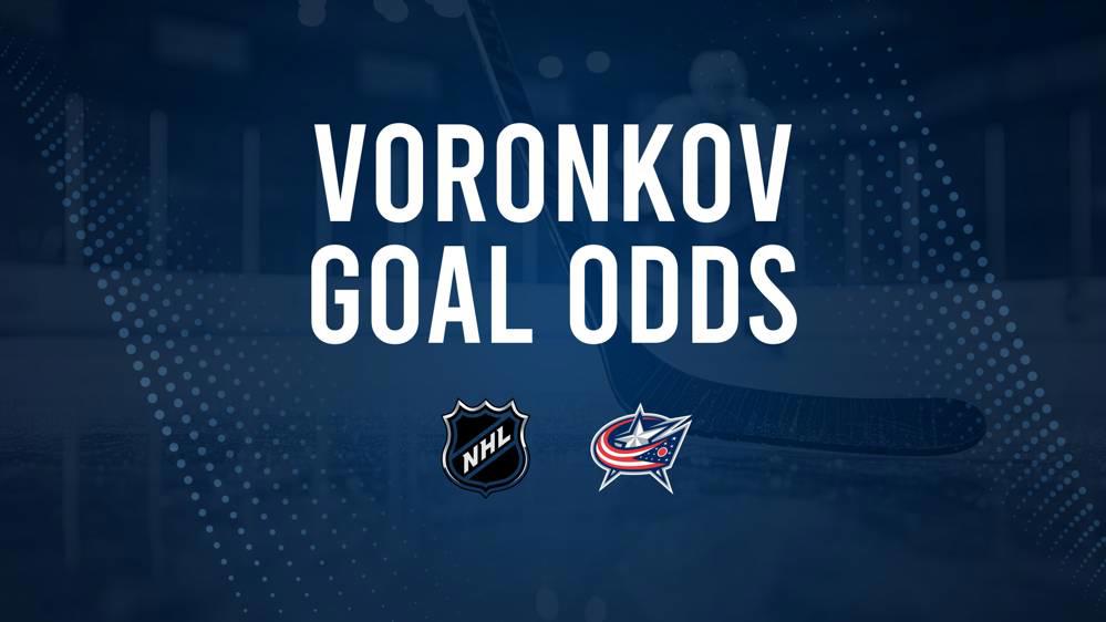 Will Dmitri Voronkov Score a Goal Against the Stars on February 25?