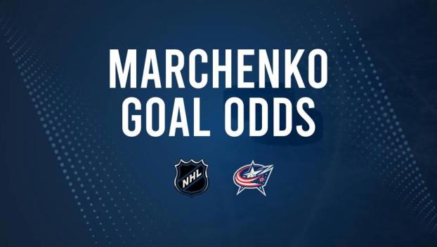 Will Kirill Marchenko Score a Goal Against the Blackhawks on February 22?