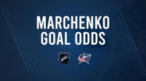 Will Kirill Marchenko Score a Goal Against the Blackhawks on February 22?