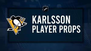 Erik Karlsson Player Prop Bets for the Penguins vs. Bruins Game - March 1