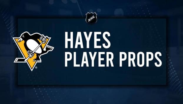 Kevin Hayes Player Prop Bets for the Penguins vs. Bruins Game - March 1