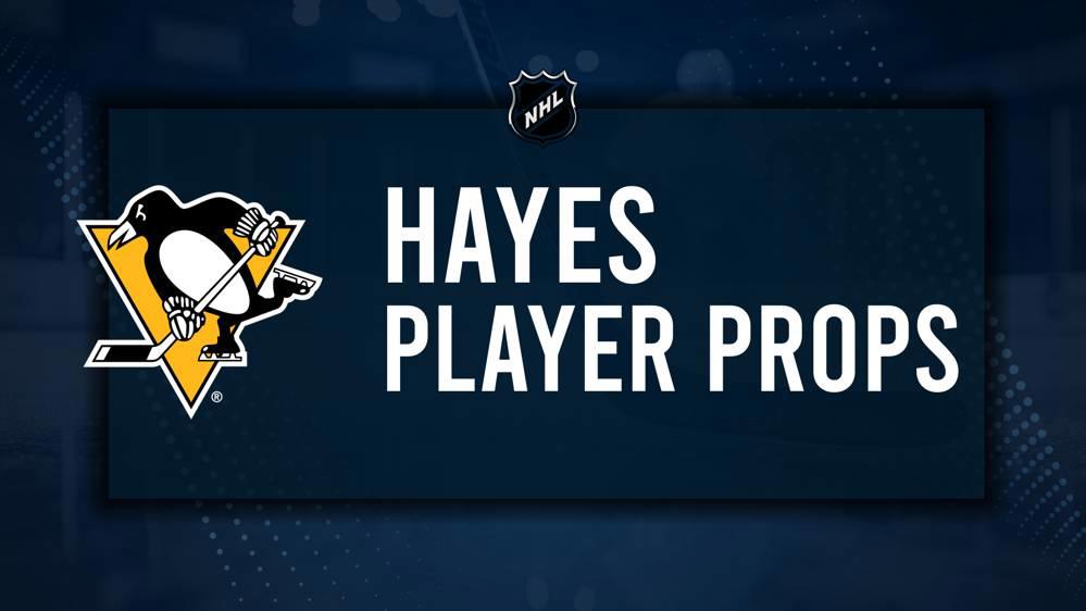 Kevin Hayes Player Prop Bets for the Penguins vs. Bruins Game - March 1